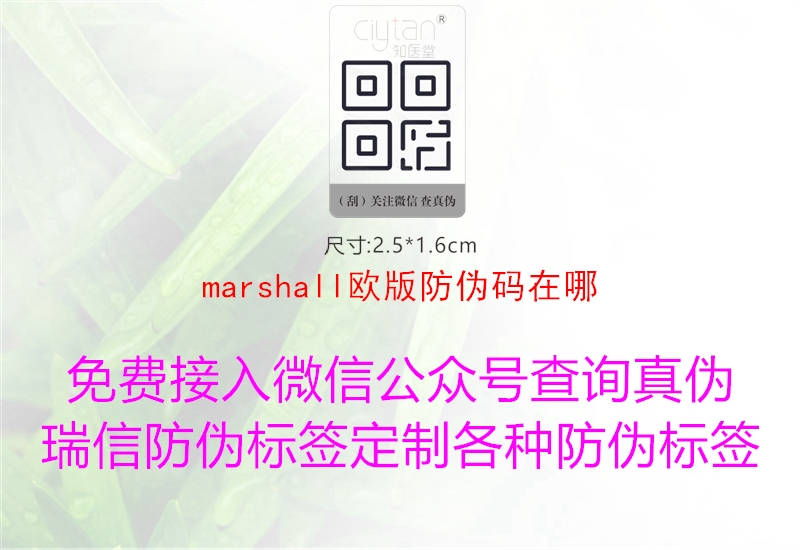 marshall欧版防伪码在哪(图2) marshall欧版防伪码在哪2.jpg